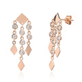 Zuri Earrings - ציפוי זהב אדום 14K
