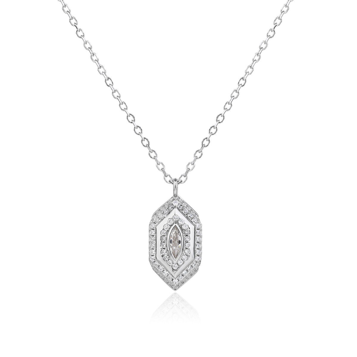 Sasha Necklace - כסף אמיתי 925