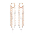 Camila Earrings - ציפוי זהב אדום 14K