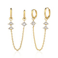 Elora Earrings - ציפוי זהב 14K