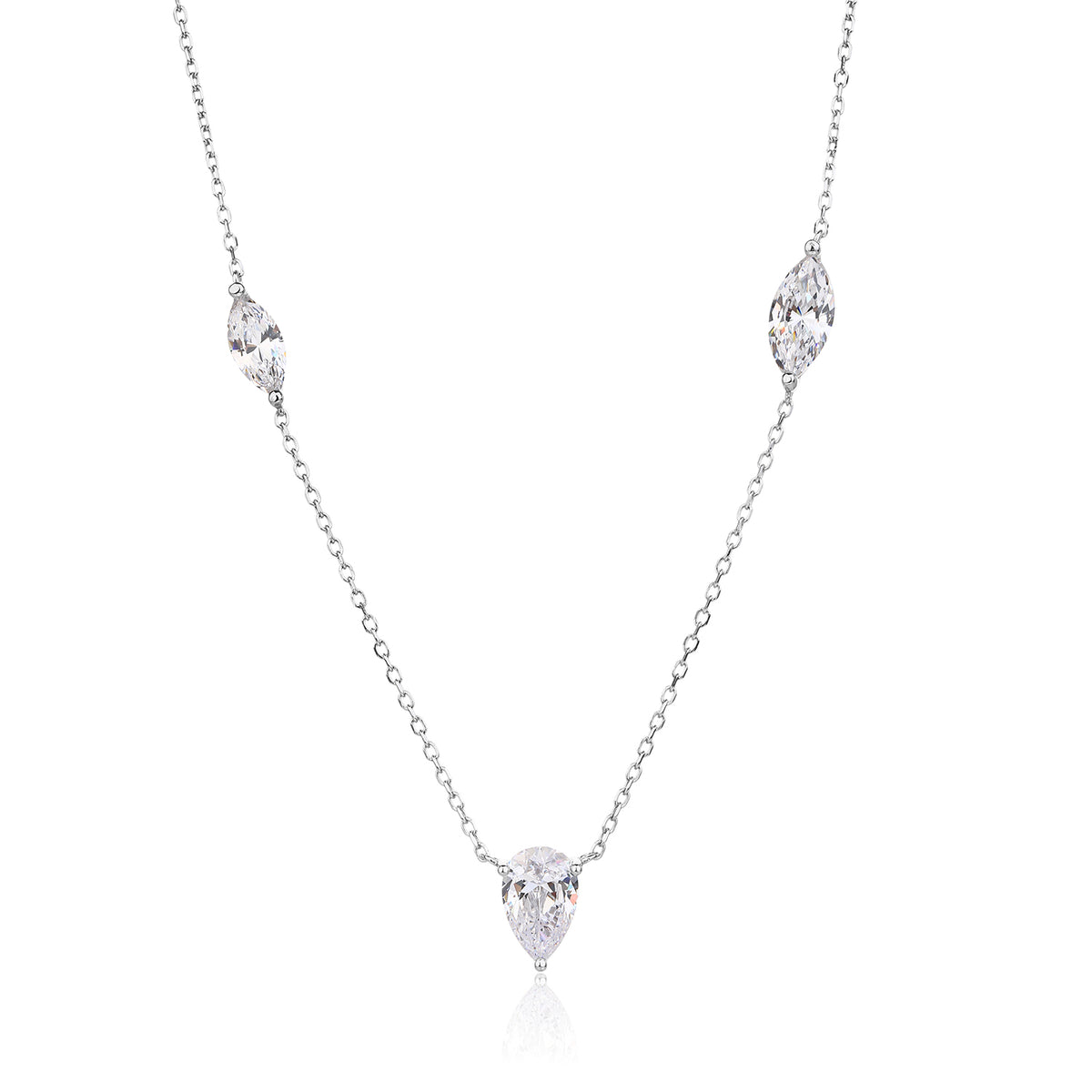 Camille Necklace - כסף אמיתי 925