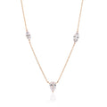 Camille Necklace - ציפוי זהב אדום 14K
