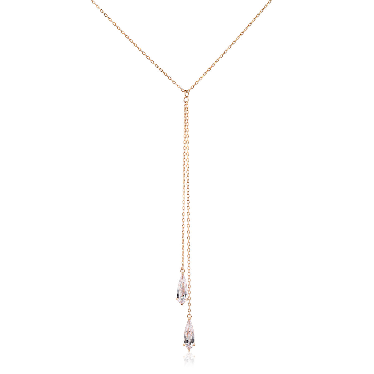 Vivienne Necklace - ציפוי זהב אדום 14K