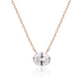 Nina Necklace - ציפוי זהב אדום 14K
