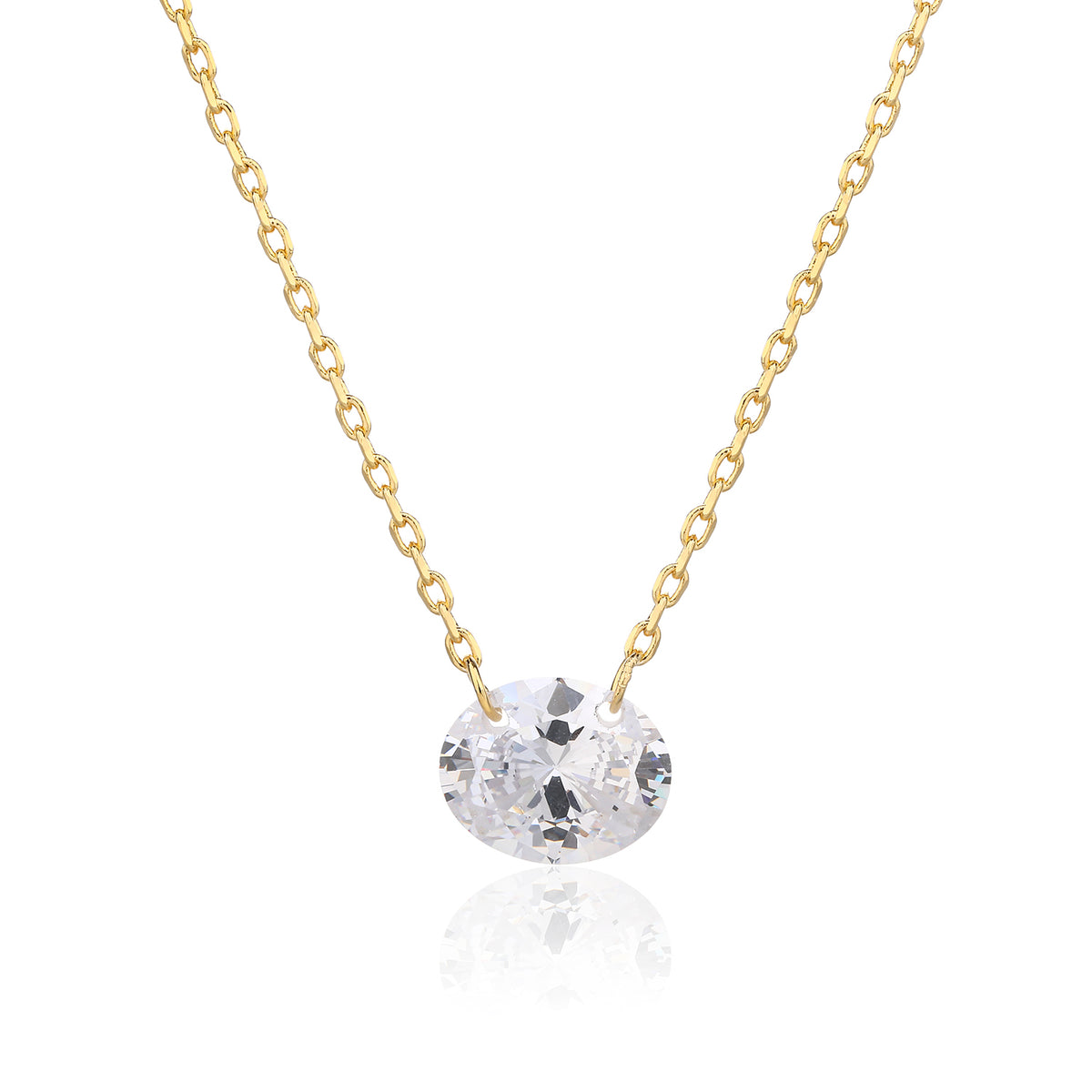 Nina Necklace - ציפוי זהב 14K