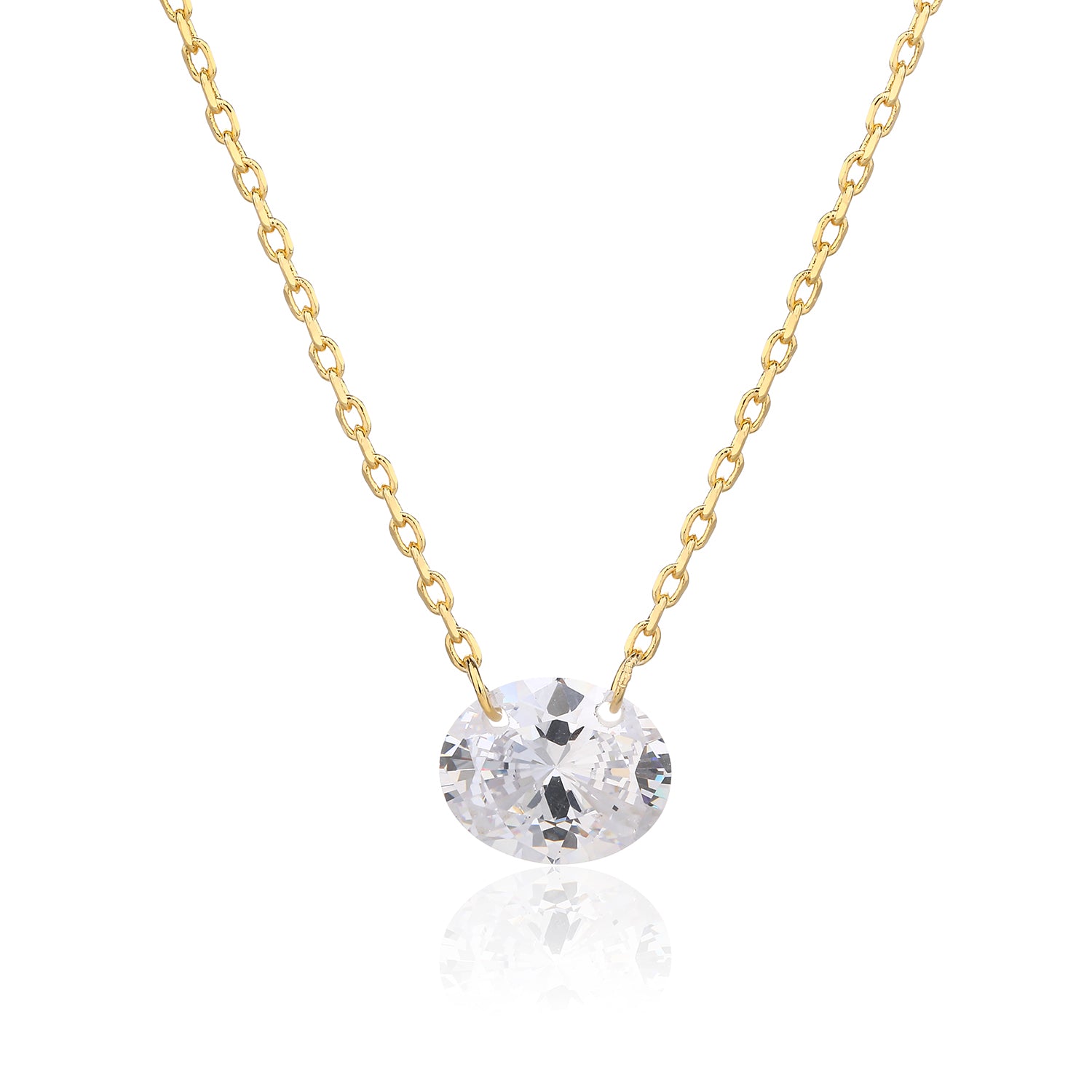 Nina Necklace - ציפוי זהב 14K