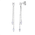 Aimee Earrings - כסף אמיתי 925