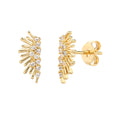 Juno Earrings - ציפוי זהב 14K