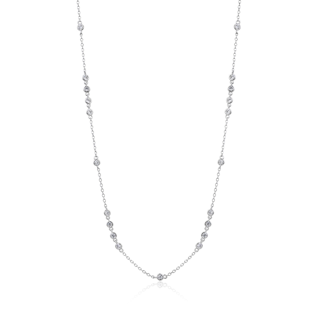 Malia Necklace - כסף אמיתי 925