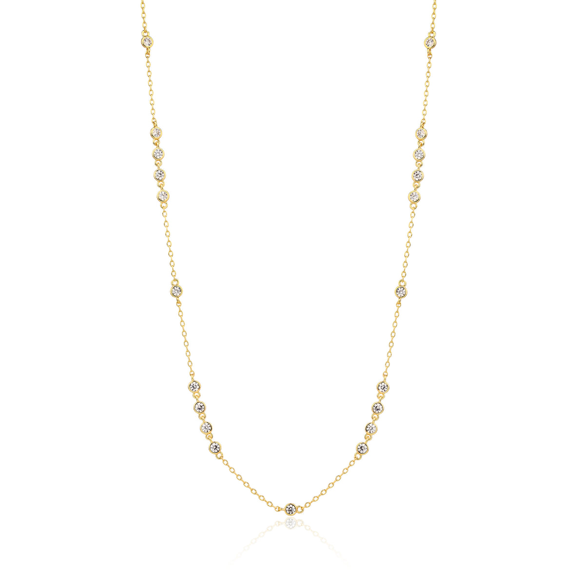 Malia Necklace - ציפוי זהב 14K