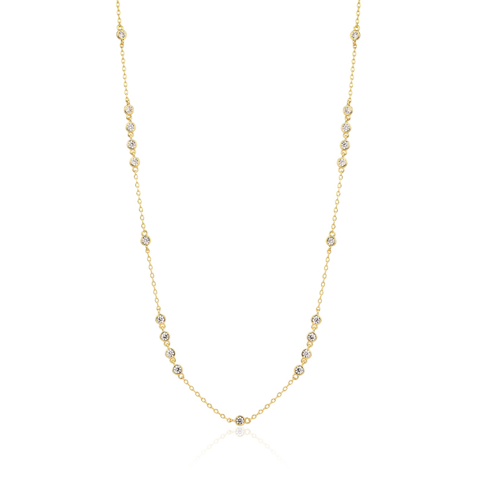 Malia Necklace - ציפוי זהב 14K