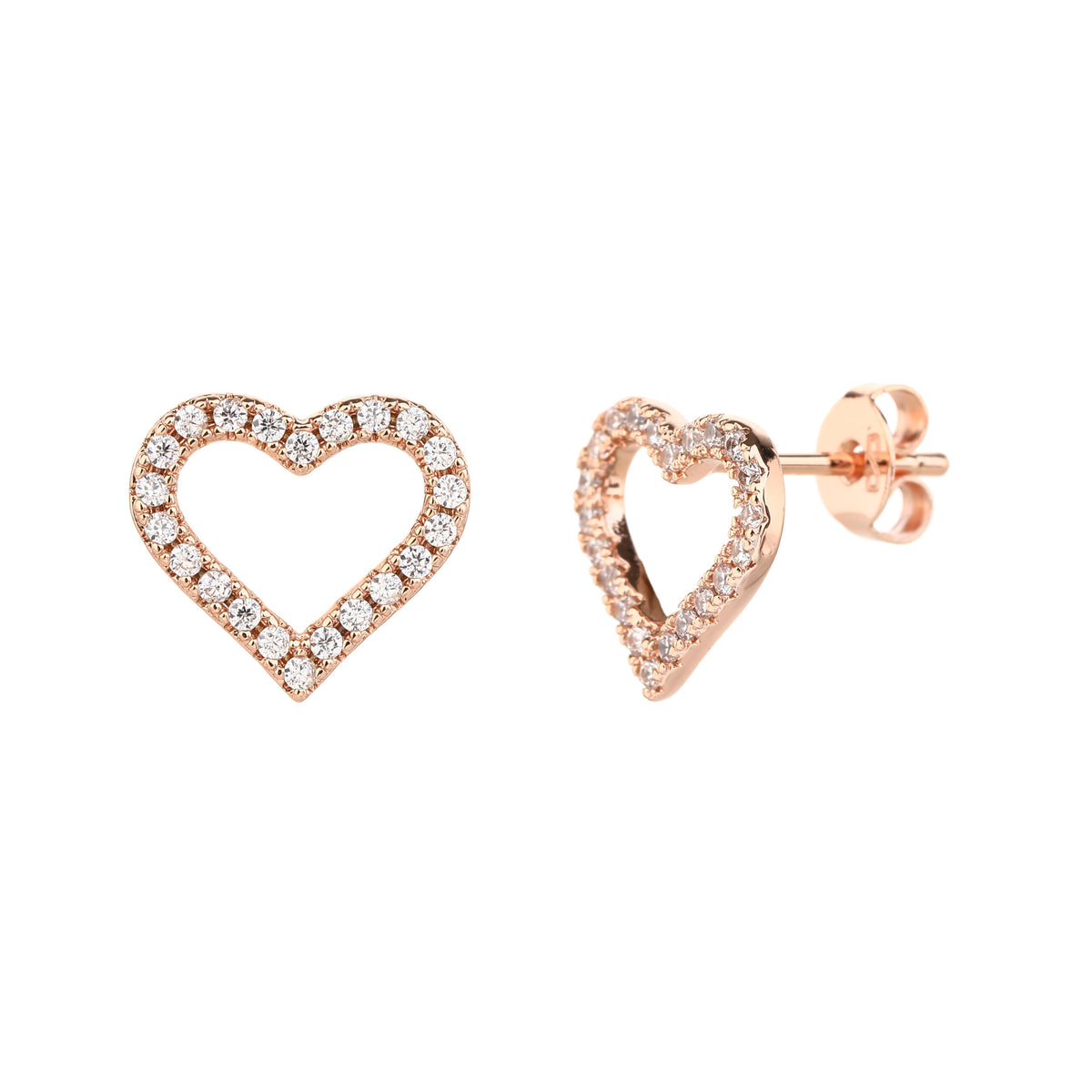 Amira Earrings - ציפוי זהב אדום 14K