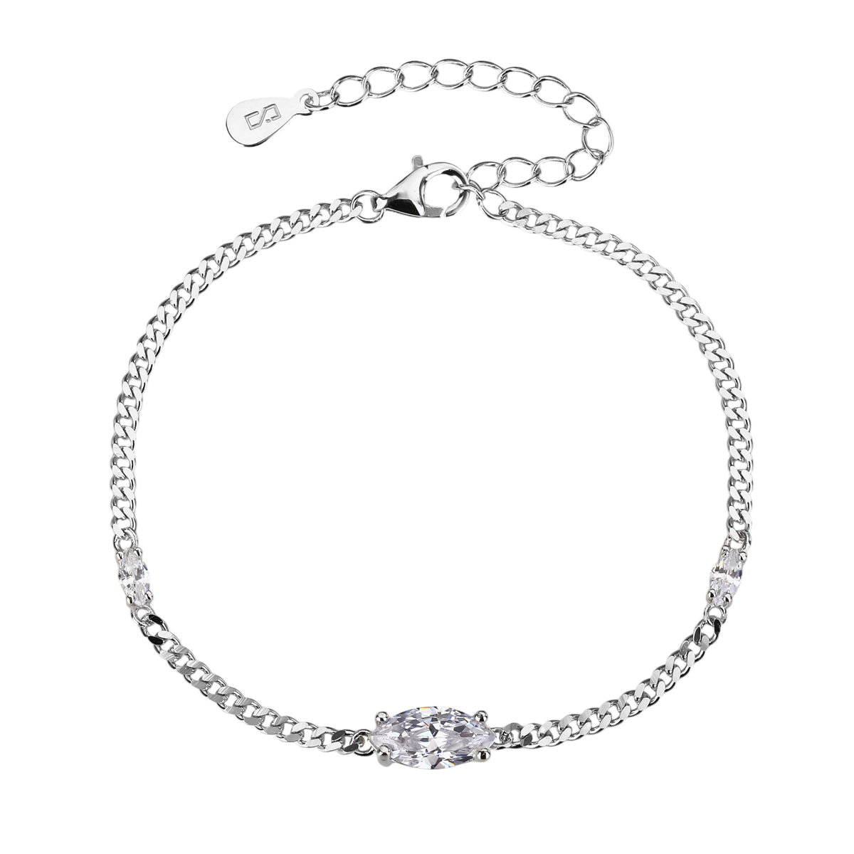 Alba Bracelet - כסף אמיתי 925