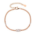 Alba Bracelet - ציפוי זהב אדום 14K