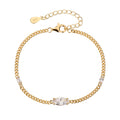 Alba Bracelet - ציפוי זהב 14K