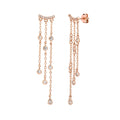 Nora Earrings - ציפוי זהב אדום 14K