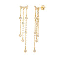 Nora Earrings - ציפוי זהב 14K