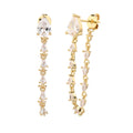 Zella Earrings - ציפוי זהב 14K
