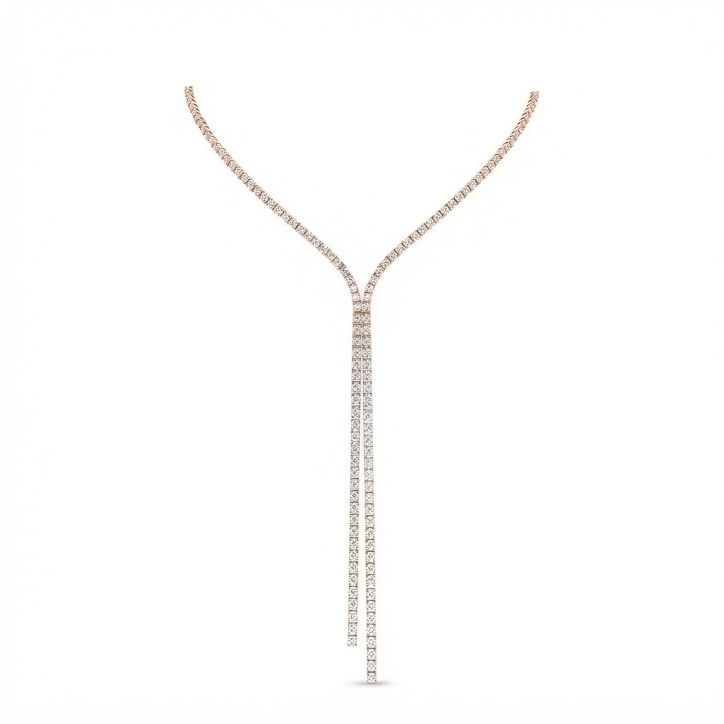 Aveline Necklace - ציפוי זהב אדום 14K