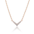 Demi Necklace - ציפוי זהב אדום 14K