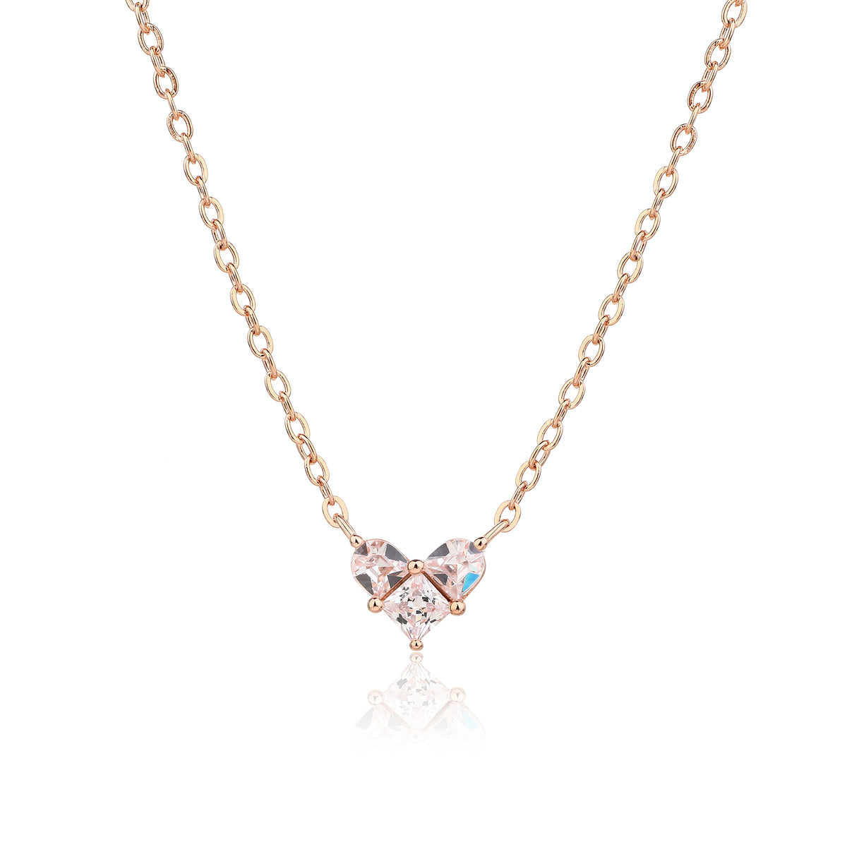 Hazel Necklace - ציפוי זהב אדום 14K