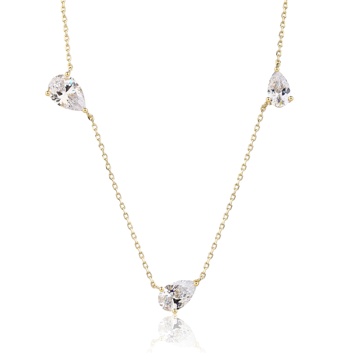 Tessa Necklace - ציפוי זהב 14K