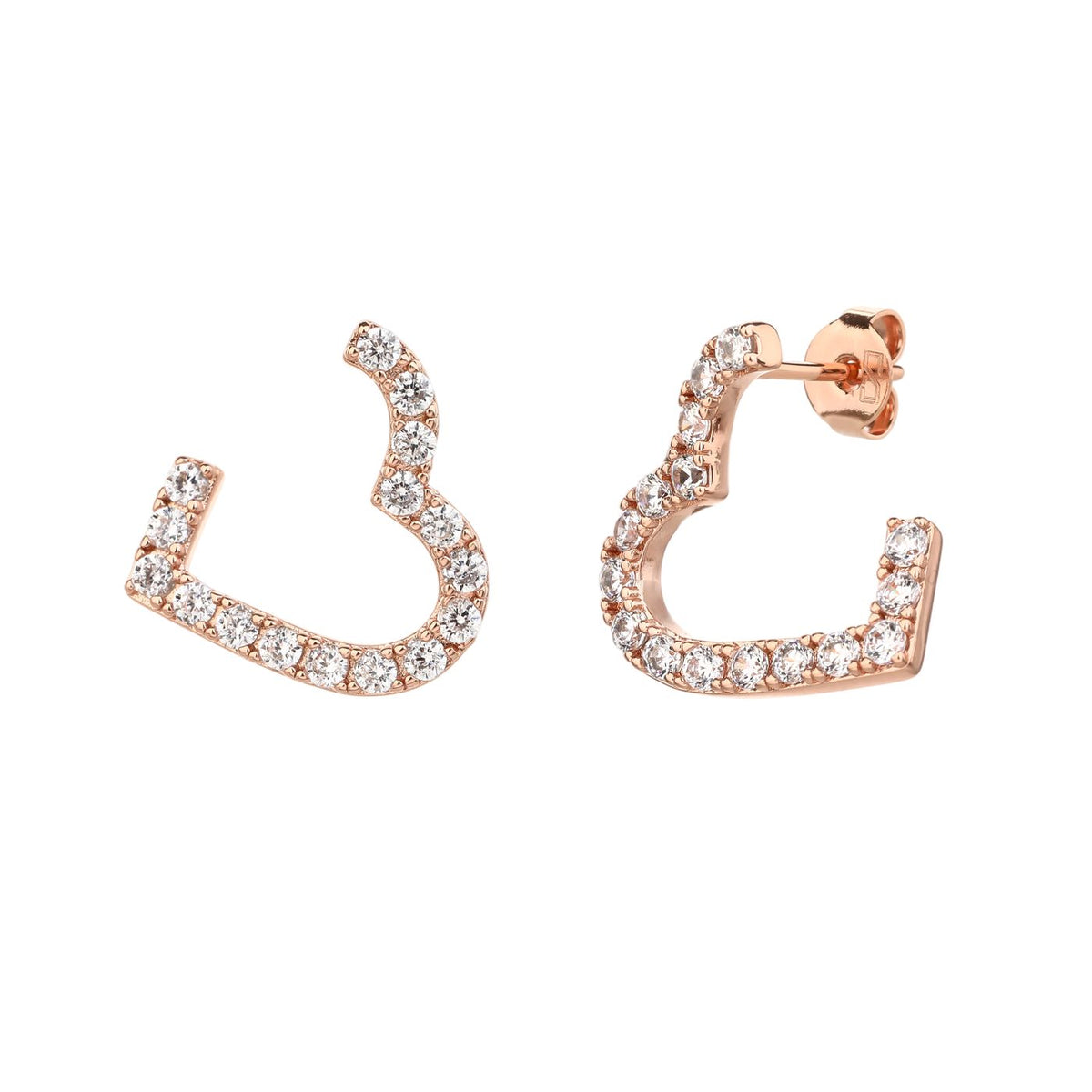 Lova Earrings - ציפוי זהב אדום 14K