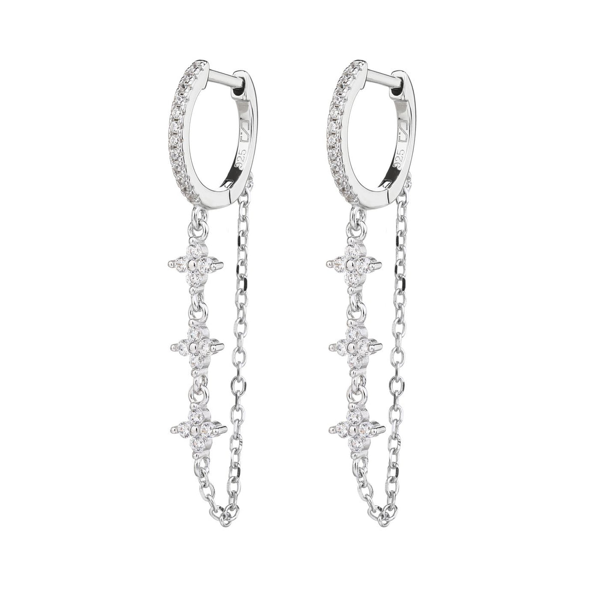 Mirelle Earrings - כסף אמיתי 925