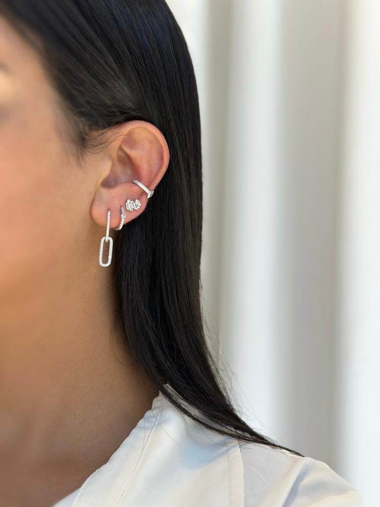 Lucia Earrings - ציפוי זהב אדום 14K