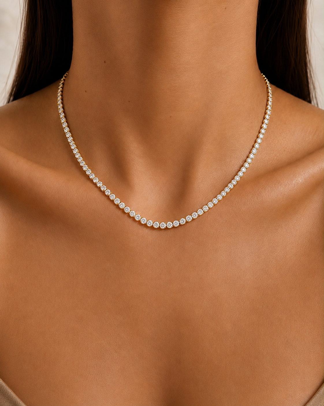 Lia Tennis Necklace