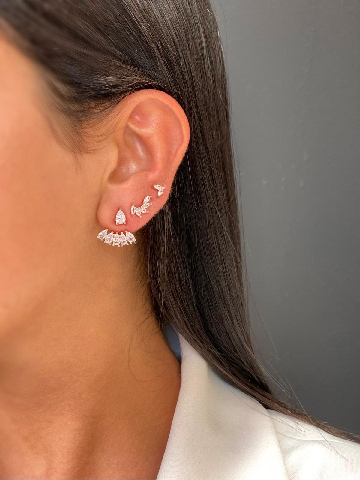 Jolie Earrings - כסף אמיתי 925